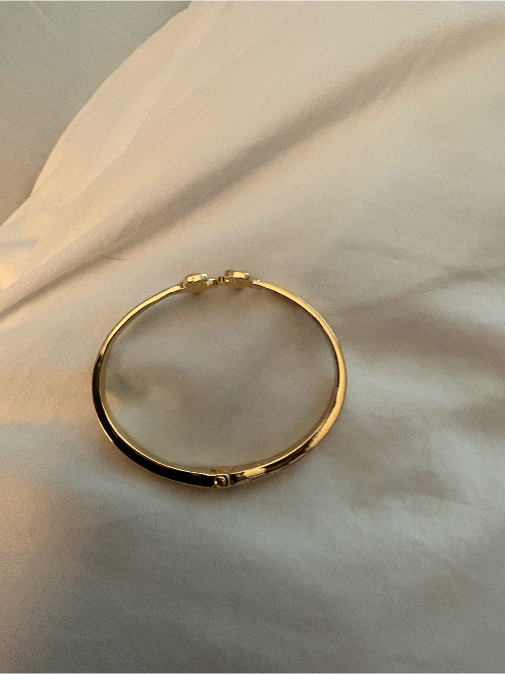 BaubleBar Gold-Tone Mickey & Minnie Enamel Bangle - Red, Black, Yellow - Picture 4 of 5